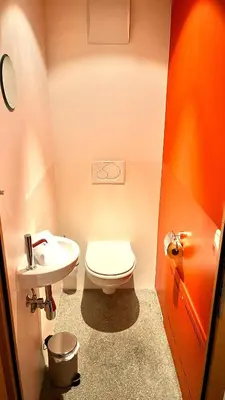 Ein Badezimmer in der Unterkunft Ferienwohnungen 