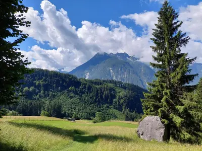 Naturlandschaft in der Nähe der Ferienwohnung