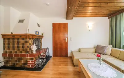 Ein Sitzbereich in der Unterkunft Gemuetliche Ferienwohnung