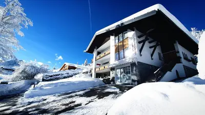 Haus Bergliebe Kleinwalsertal im Winter