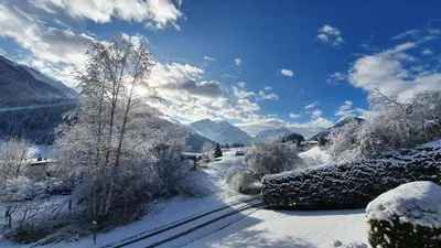 Haus Bergliebe Kleinwalsertal im Winter