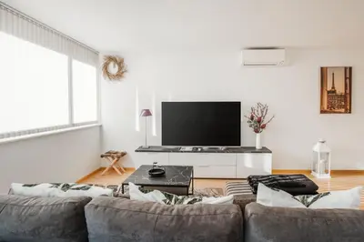 TV/Unterhaltungsangebot in der Unterkunft Cocoon am Schloß