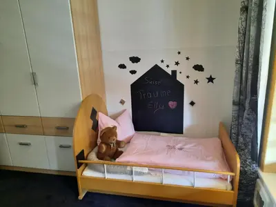 Ein Bett oder Betten in einem Zimmer der Unterkunft Vögelhof