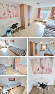 Ein Bett oder Betten in einem Zimmer der Unterkunft ZADRA Home