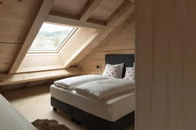 Ein Bett oder Betten in einem Zimmer der Unterkunft Haus Hof 30
