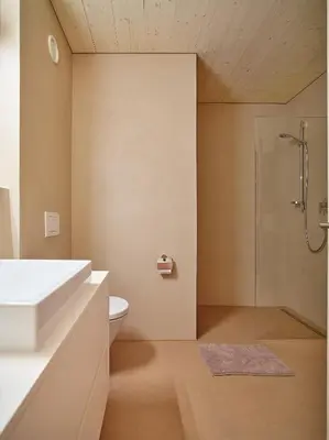 Ein Badezimmer in der Unterkunft Bei FINK's